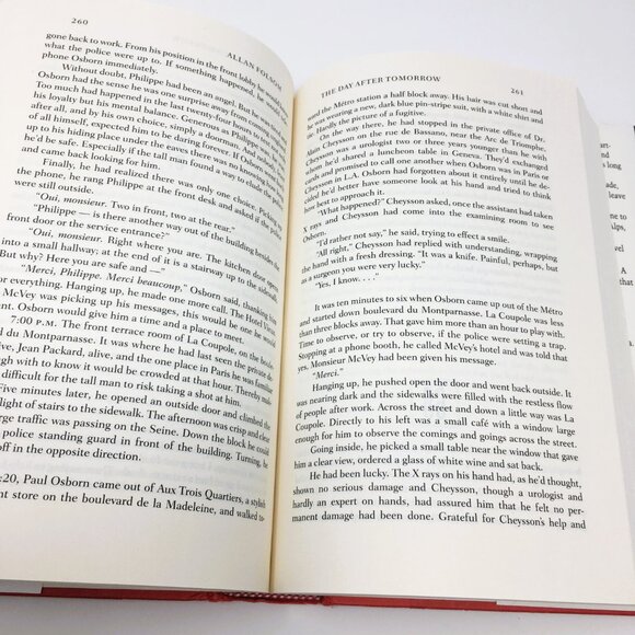 The Day After Tomorrow A Novel by Allan Folsom Hardback Hardbound Book - Picture 7 of 14